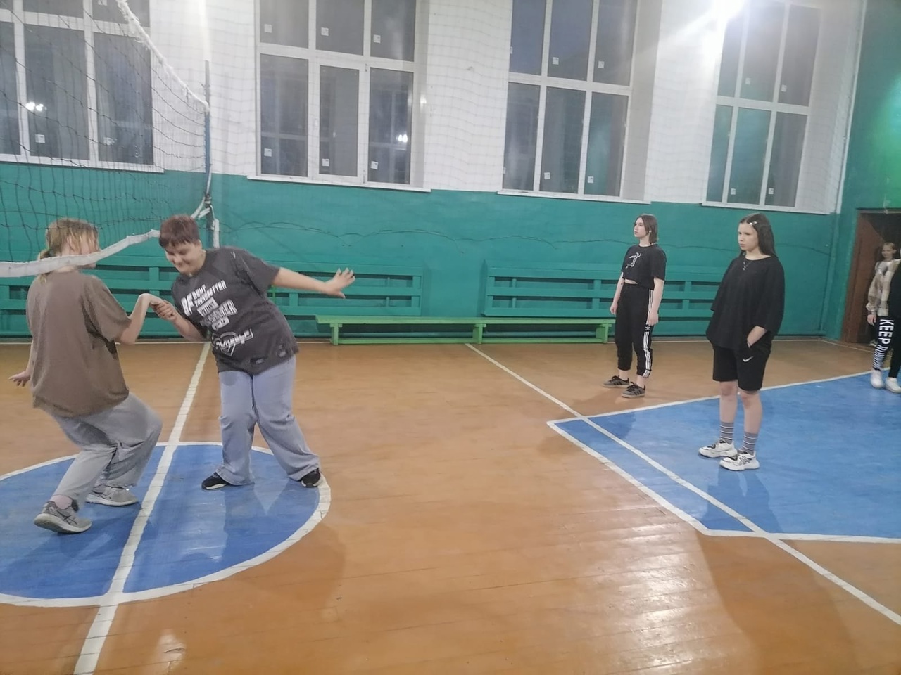 ВОЛЕЙБОЛЬНЫЙ ТОВАРИЩЕСКИЙ МАТЧ.